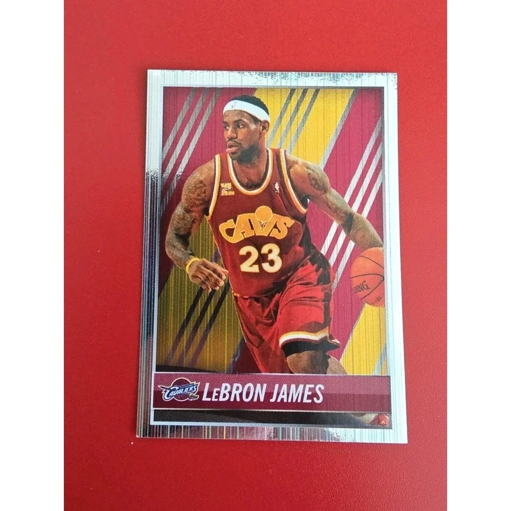 2014-15 Panini Stickers Foil #82 LeBron James Cavaliers